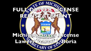 Michigan Driver License Restoration - Michigan DAAD Lawyer