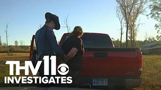 Woman questions tactics of the Arkansas trooper who arrested her