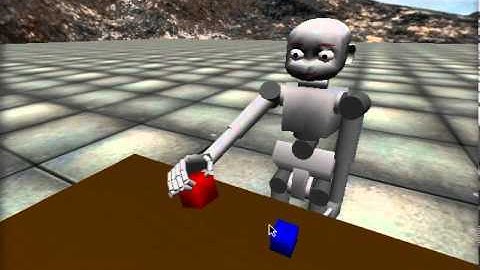 iCub learns grasping