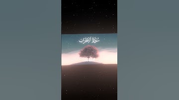 سورة الأحزاب|56|القارئ:#محمد_اللحيدان #قران #quran #راحة_نفسية #قران_كريم #تلاوة_هادئة ##تلاوة_خاشعة