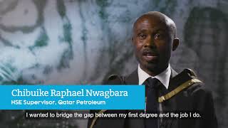Famous MSc Safety, Risk and Reliability Engineering Graduate Chibuike Raphael Nwagbara Wealth
