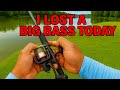 “HUGE BASS Snapped My Line Right at the Bank!”