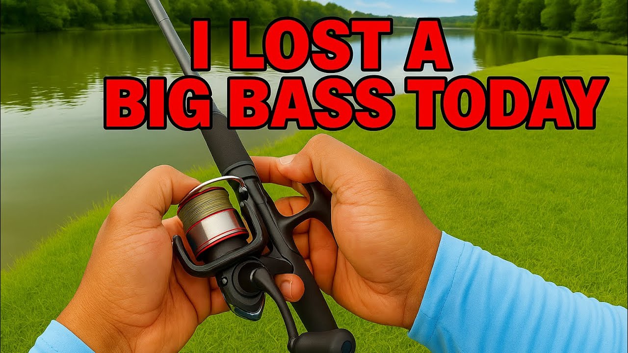 “HUGE BASS Snapped My Line Right at the Bank!”