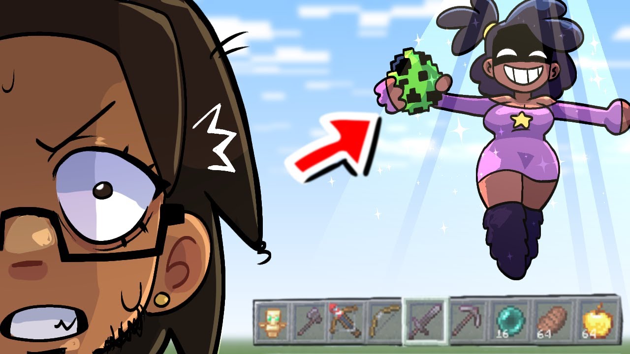 NEVER Playing Minecraft With Her Again... | Minecraft Pt. 1 | - YouTube