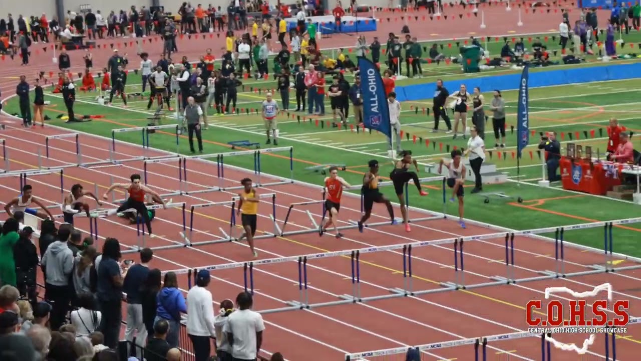 Tyrell Cloud of Brush was on ☁️9 after winning the OATCCC State meet (60M Hurdles) in (7.95) 🔥