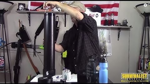 Building a PVC Survival Cache Video Part 1