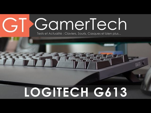 Test Logitech G613 : un clavier mécanique sans fil pour joueurs - Les  Numériques