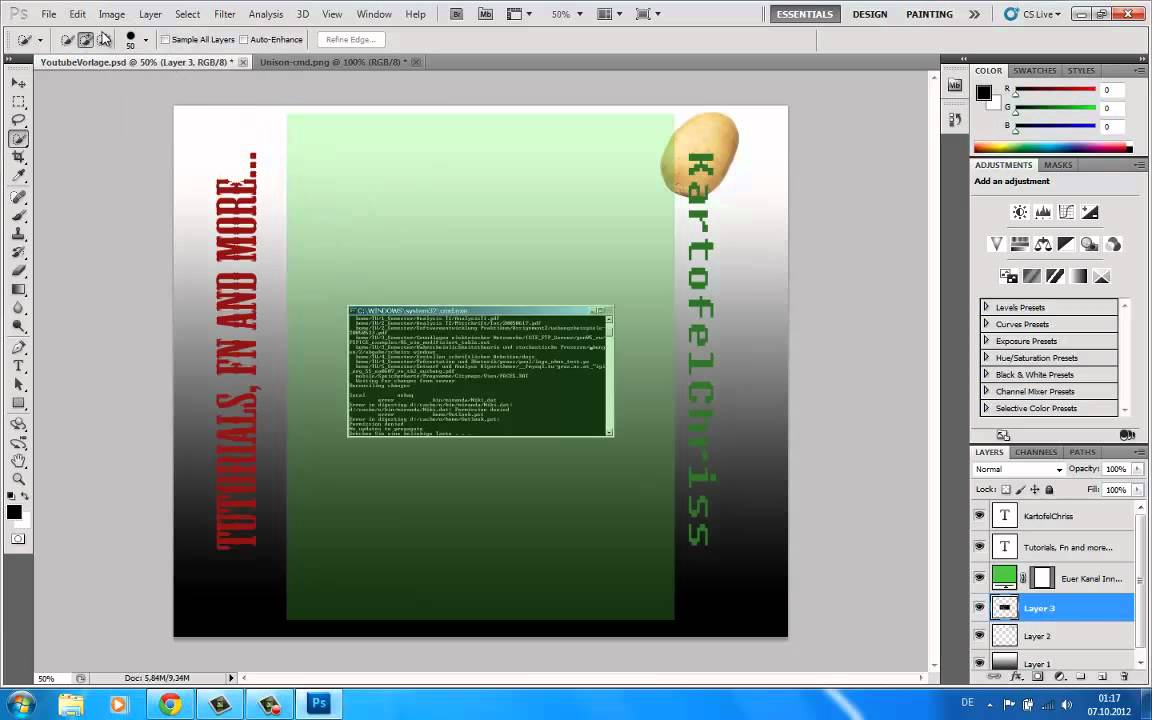 Hintergrund - Youtube Kanal Hintergrund