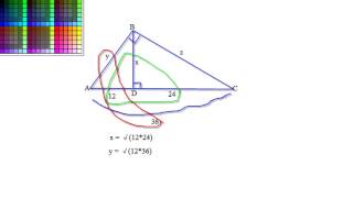 Geometry B - Similarity in Right Triangles