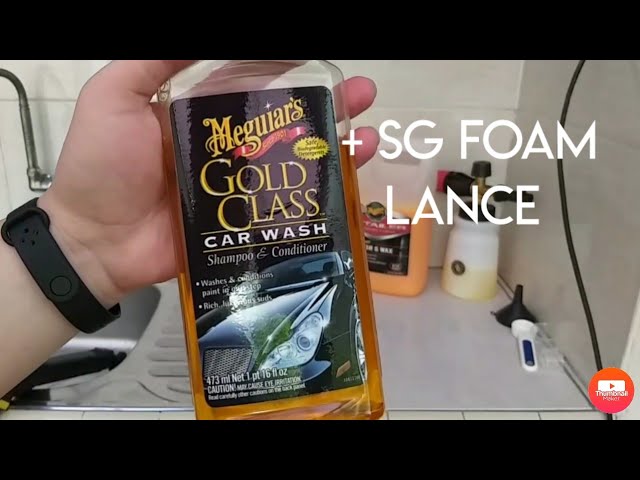 Meguiars Gold Class Car Wash Shampoo & Conditioner, 473 ml