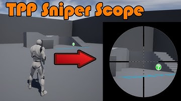 How To Make A Third Person Sniper Rifle Scope | Aiming Down Sights - Unreal Engine 4 Tutorial