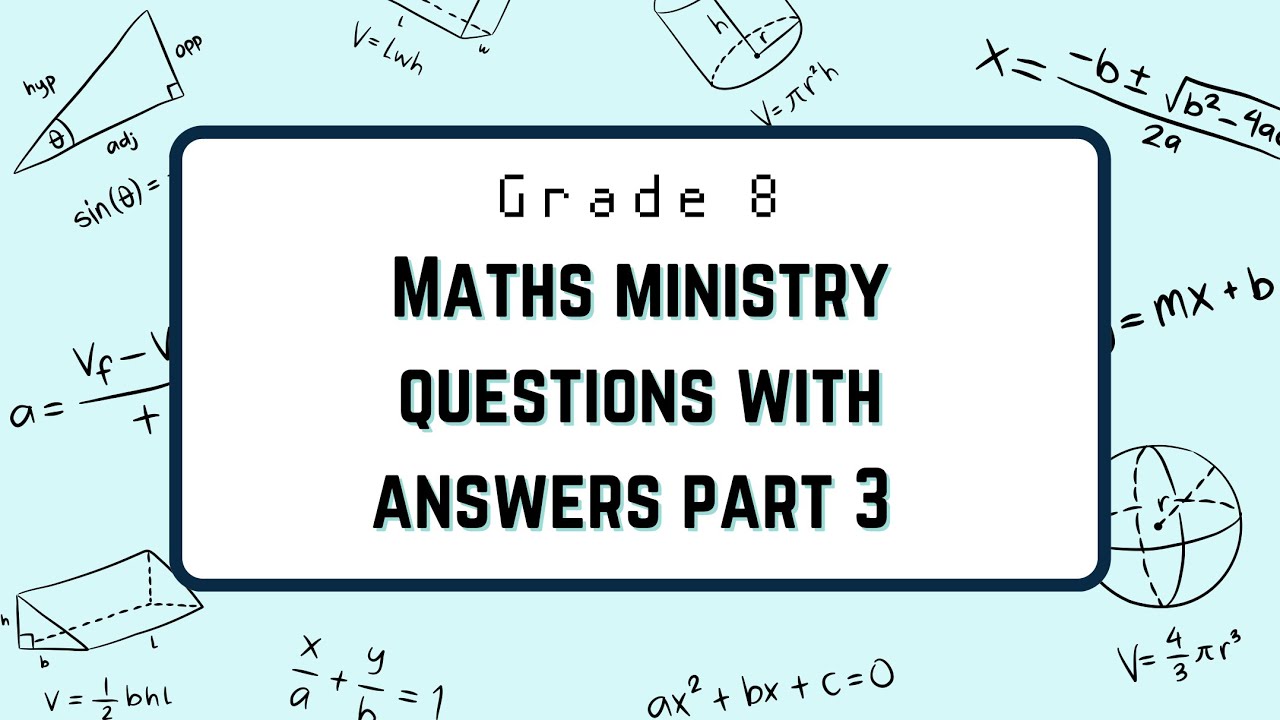 Ethiopian Grade 8 Mathematics Teacher Guide Ethiopian Grade 8 Mathematics Teacher Guide