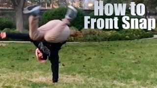 How to Front Snap | Tricking Tutorial #70