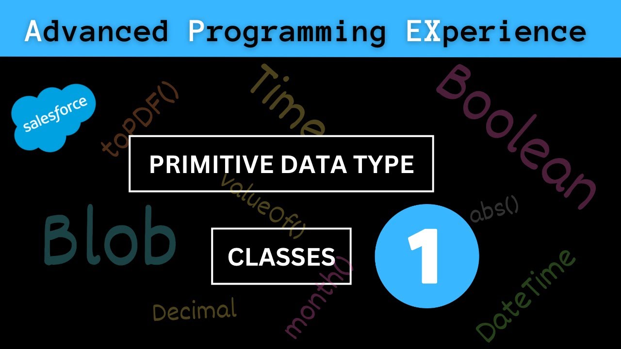 Primitive Data Type Classes - Part 1 - YouTube