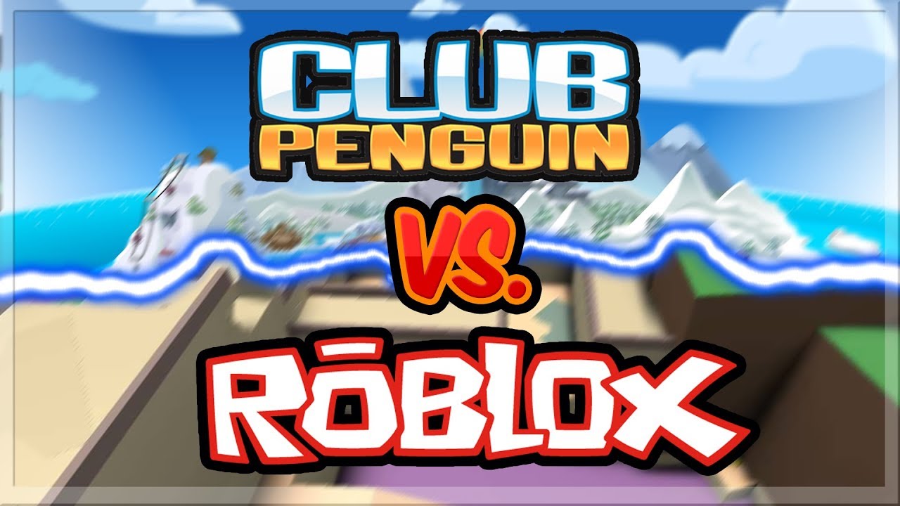 Club Penguin Vs Roblox - roblox club penguin