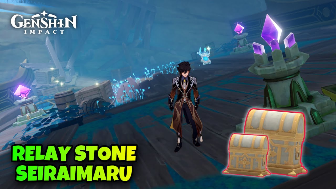 SEIRAIMARU PUZZLE RELAY STONE LUXURIOUS CHEST !!! RAHASIA INAZUMA