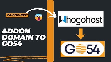 CPANEL TUTORIAL – How to Add an Addon Domain to Go54 (Whogohost)