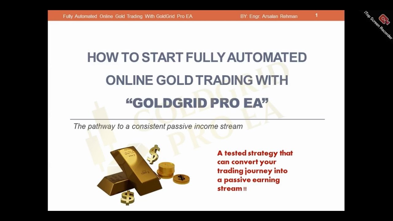 How to Start Fully Automated Online GOLD Trading with 'GoldGrid Pro EA ...