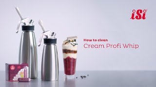 Isi Cream Profi Whip - How To Clean