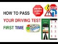 how to pass your driving test first time