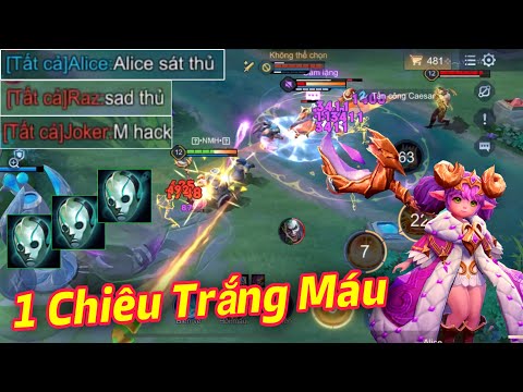 Video ALICE Sát Thủ Núp Bóng Trợ Thủ 1 Chiêu Trắng Máu FULL... - youtube