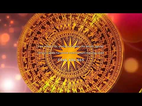Video Visual Trống đồng BACKGROUND MAN HINH LED SAN KHAU CA... - youtube
