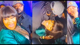 Toyin Abraham Immediately Went Down On Her Knees To Greet Her Husband When She Saw Him