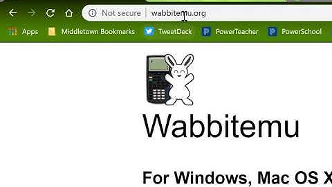 Tech Tip--Wabbitemu