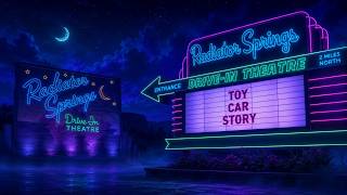 Sometimes I dream about this place | Drive - in | Cars 🕯️[Dark Ambient For Sleeping and Relax]