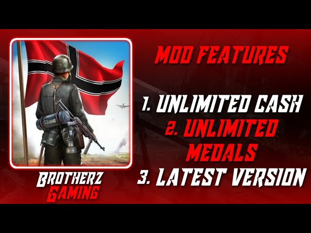 World War 2: Strategy Games v787 MOD APK (Unlimited Money/Medals) Download