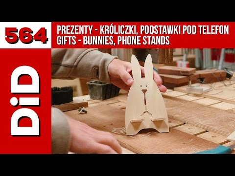 564. Prezenty - króliczki, podstawki pod telefon / Gifts - bunnies, phone stands