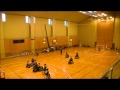 大阪NRFvs大阪体育大学BLAZE 予選　車いすハンドボール大阪大会 2015