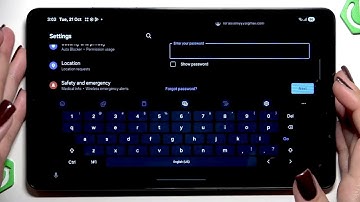 SAMSUNG Galaxy Tab A11 LTE – Google-account toevoegen of verwijderen