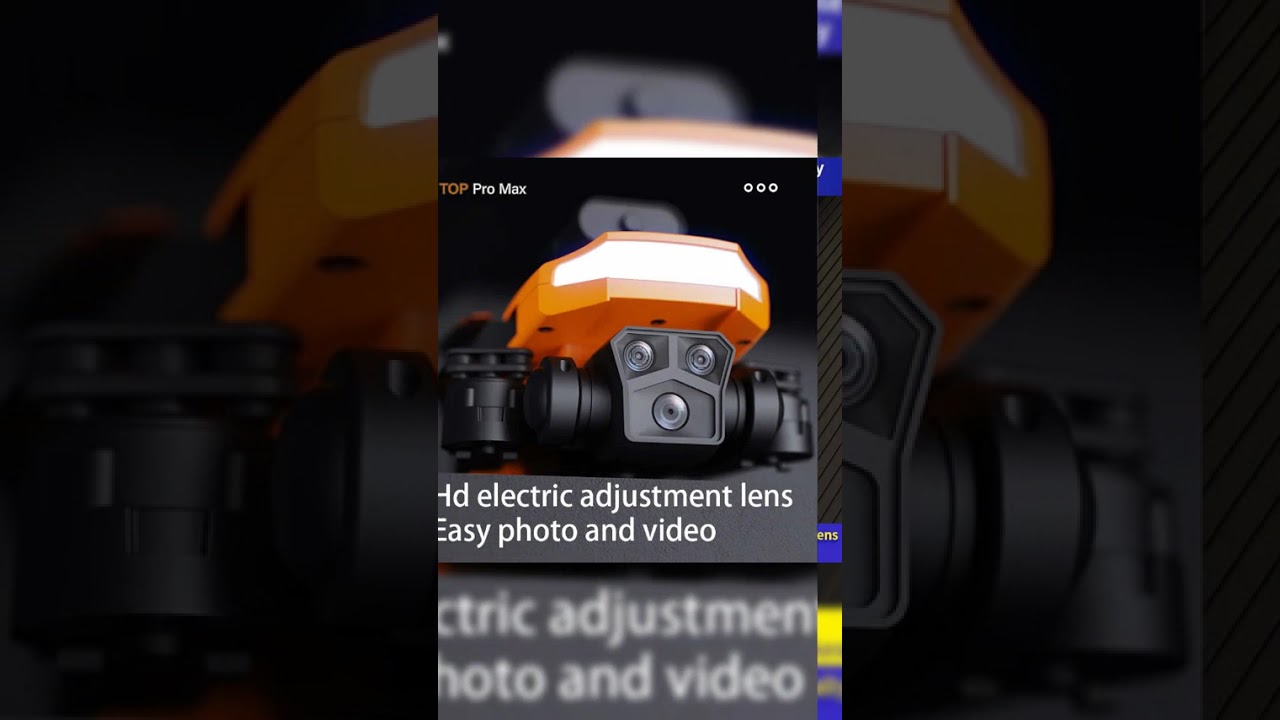 P18 Pro Drone 8K GPS HD Photography Triple Camera Optical Flow Positioning Obstacle Avoidance RC ...