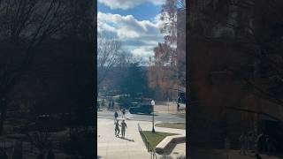 End of semester rush, Virginia Tech #campuslife #fall #semester #clouds #timelapse #students #hokies