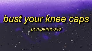 Miniatura de vídeo de "Pomplamoose - Bust Your Kneecaps (Lyrics) the day he left was the day i died song"