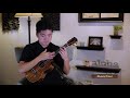 Given Yagi and Custom KG Tenor Ukulele - (UKULELE FRIEND: Live Performance)