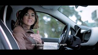 Test drive of the Renault Twingo Electric by Charlotte Berton, professional driver