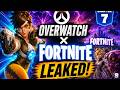 Fortnite x Overwatch Crossover LEAKED! Tracer, Genji, Mercy & D.Va Skins Revealed