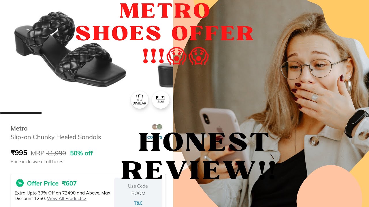 Metro shoes offer price!!😱😱 metro shoes online review । Metro shoes for women !!💃💃 