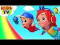 Swing Song | Junior Squad Cartoons | Videos For Children | Kindergarten Rhymes - Kids TV