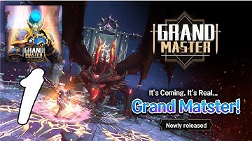 Grand Master: Idle RPG Gameplay Walkthrough #1 (Android, IOS)