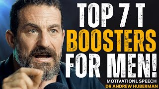 TOP 7 SUPPLEMENTS FOR TESTOSTERONE & MEN'S HEALTH | Dr. Andrew Huberman 🚀💪