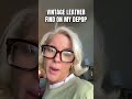BEHIND THE DEPOP: VINTAGE LEATHER STORY