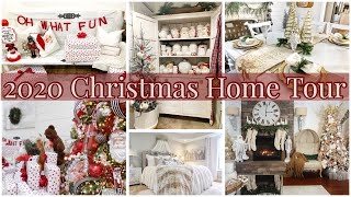 ULTIMATE CHRISTMAS HOUSE TOUR { 7 CHRISTMAS TREES}