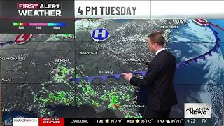 First Alert Forecast Staying hot but becoming briefly less humid