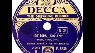 Henry Busse - Hot Lips