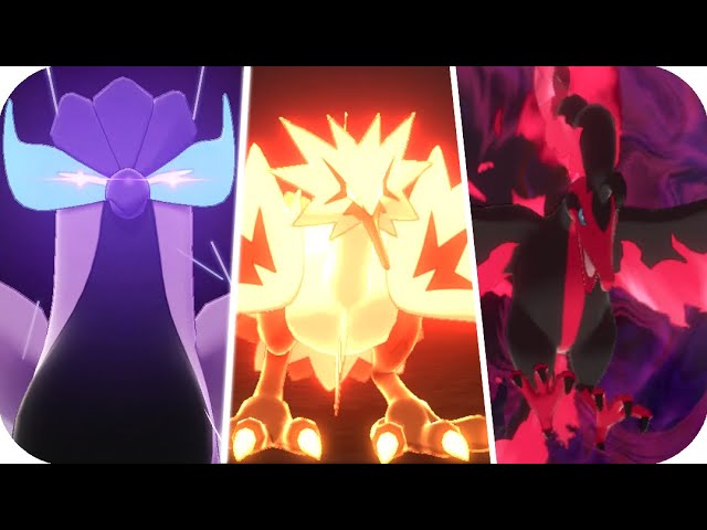 Shiny Galarian Articuno, Galarian Zapdos, and Galarian Moltres revealed for  Pokémon Sword and Shield - Dot Esports