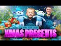 ADORABLE Ronnie Foden Reviews City Christmas Presents With His Dad Phil Foden