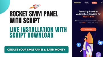 ROCKET SMM PANEL SCRIPT INSTALLATION & SETUP | HOW TO MAKE SMM PANEL WITH ROCKET SMM SCRIPT DOWNLOAD